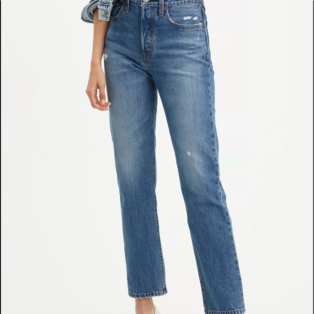 501 Levi’s Straight Leg Jeans - Picture 4 of 7